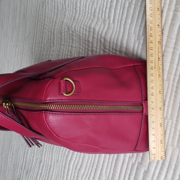 Fossil Sydney Satchel Raspberry - Picture 3 of 8